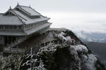 峨眉山雪景