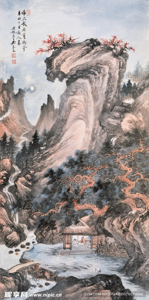 月明千里故人来