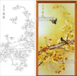 金色秋语 银杏鸟 树鸟