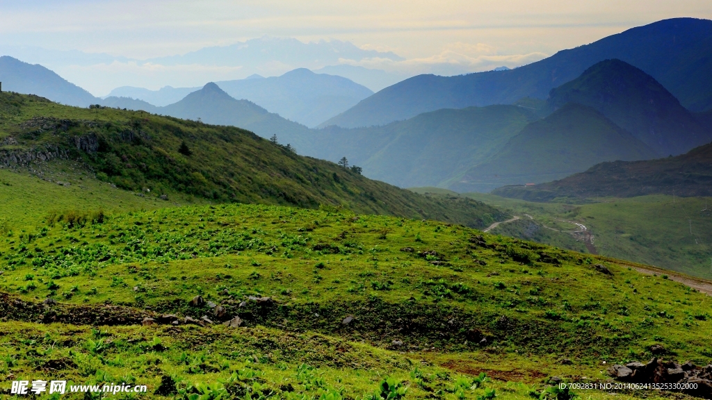 轿顶山风景