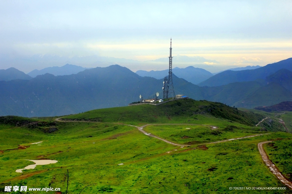 轿顶山风景