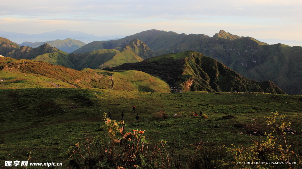 轿顶山风景