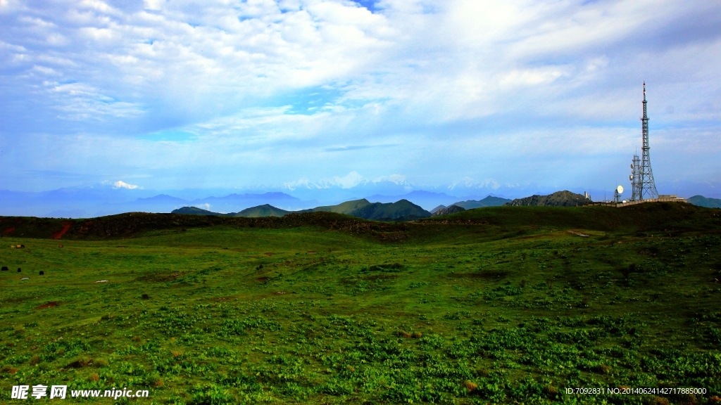 轿顶山风景