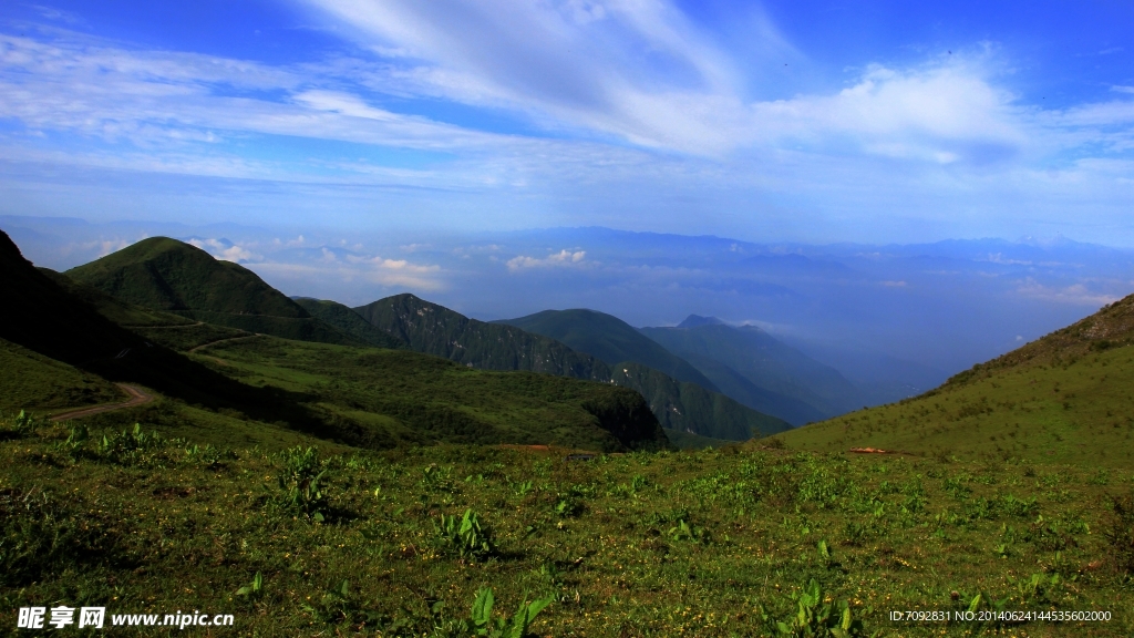 轿顶山风景