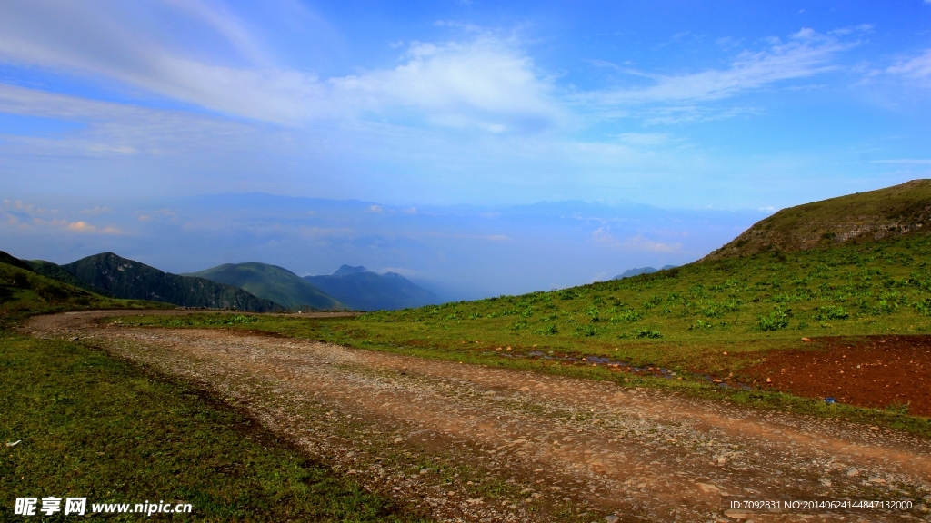 轿顶山风景