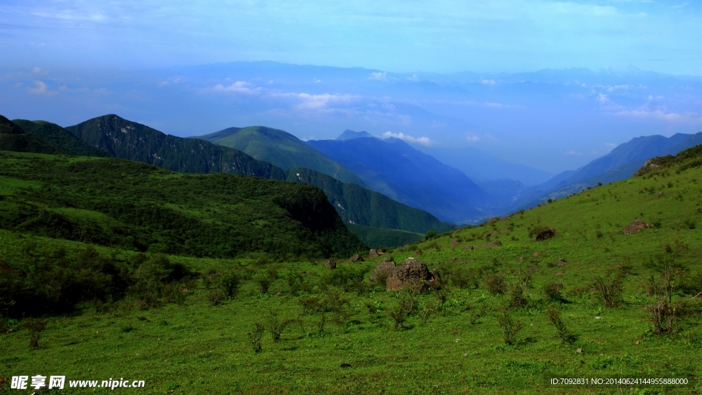 轿顶山风景