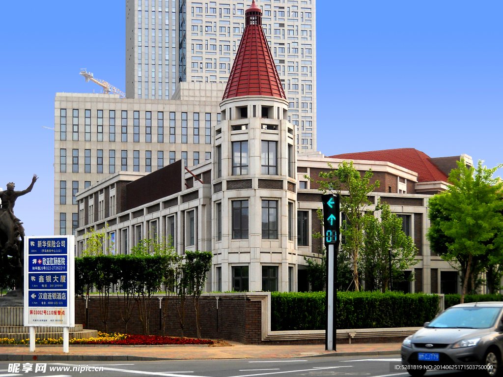 天津中银街建筑小景