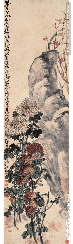 菊花百合