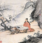 梅花高士图