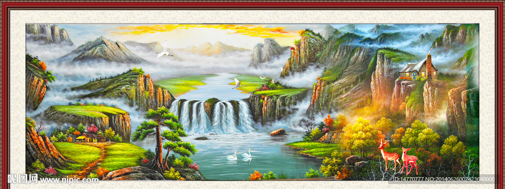 油画风景