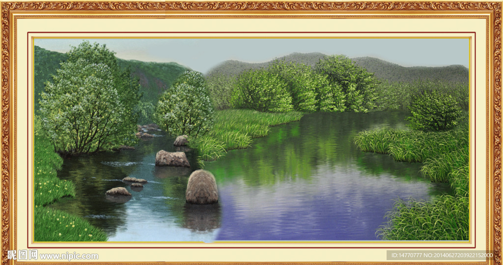 油画风景