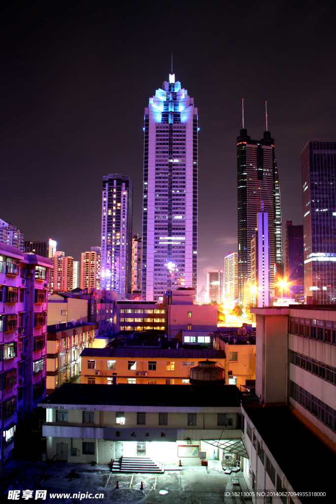 深圳地王大厦夜景