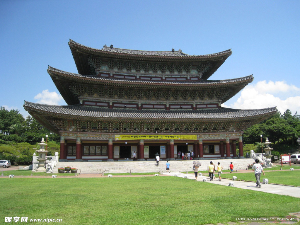 韩国最有名的建筑高清图片