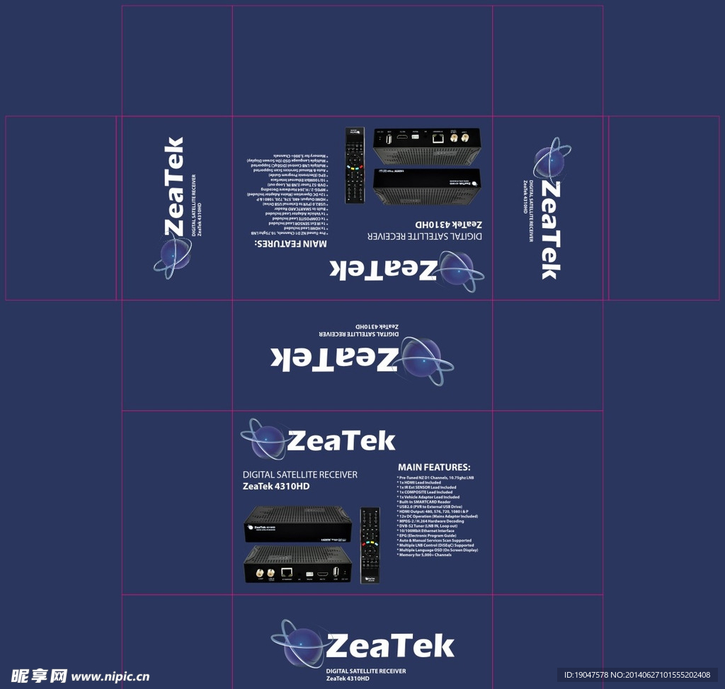 zeaTek4310彩盒