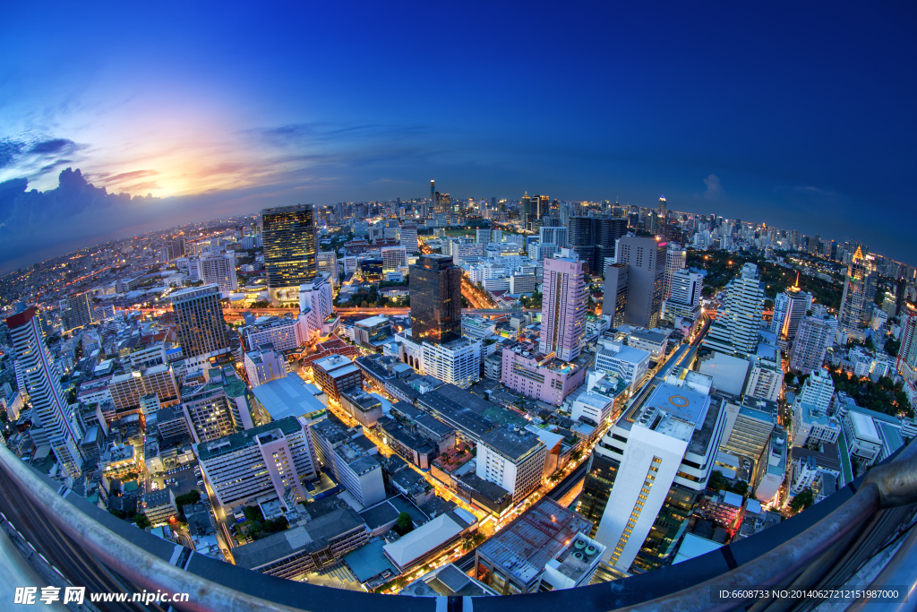 城市夜景风光