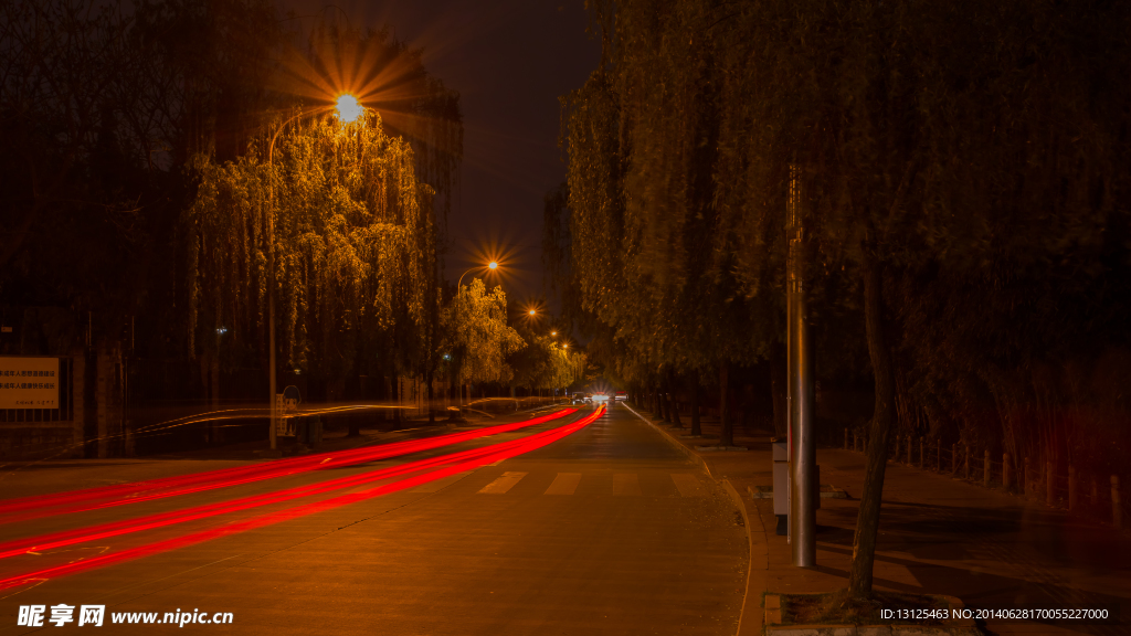 府南河夜景