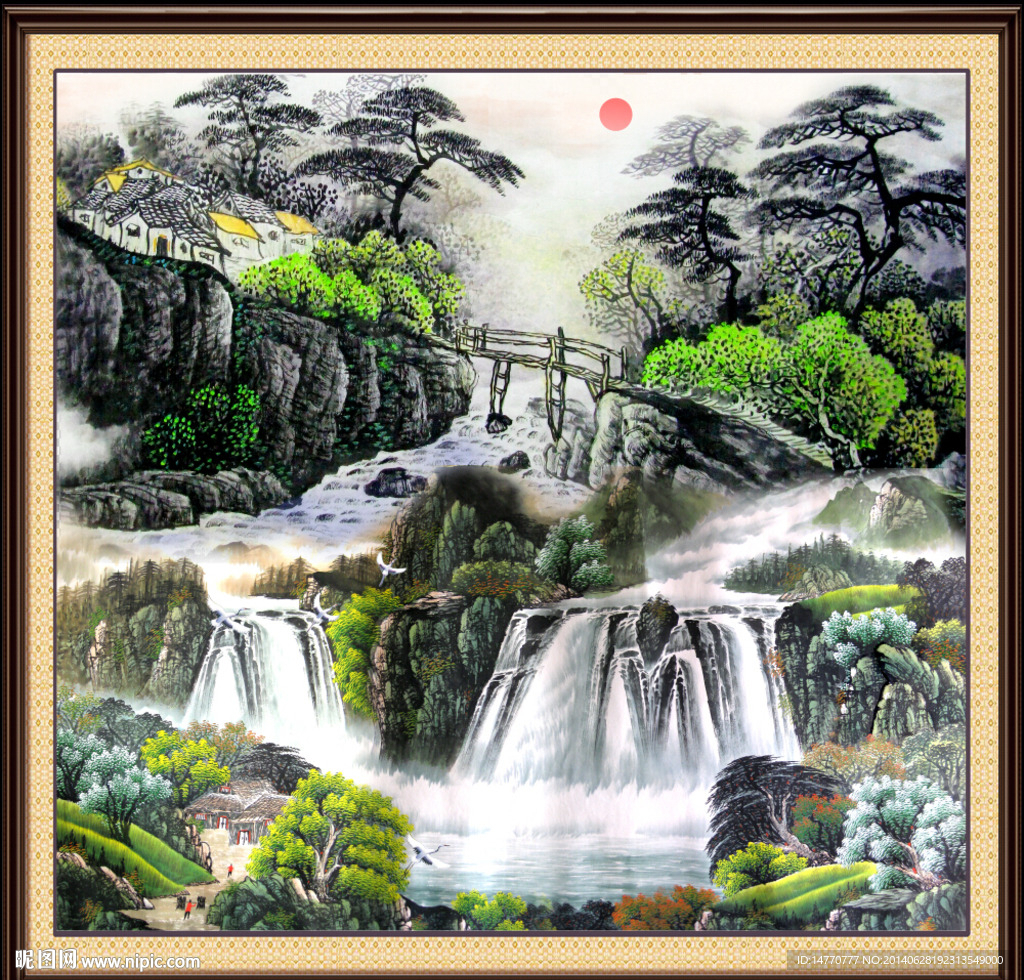 国画山水