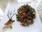 麻辣青椒鸡块