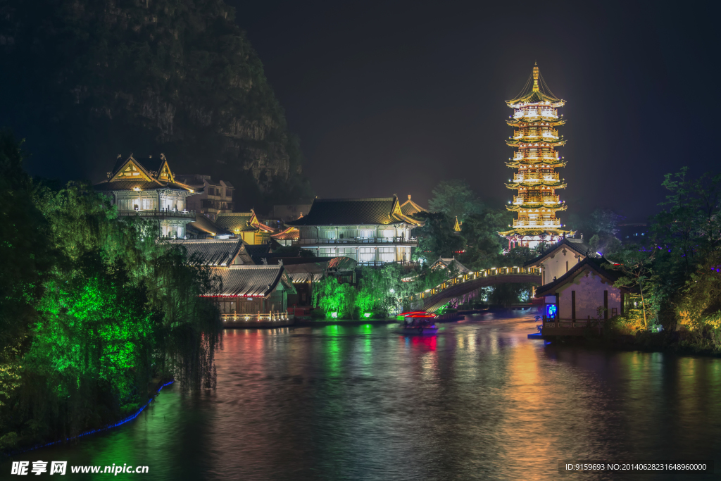 两江四湖夜景