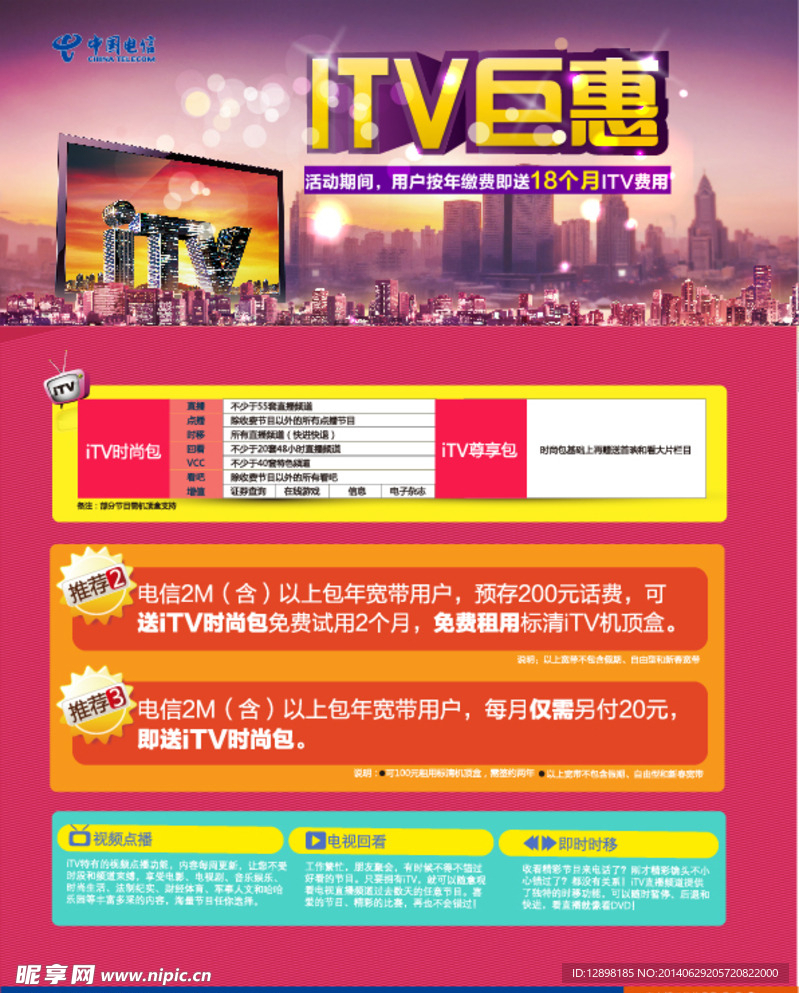 中国电信ITV