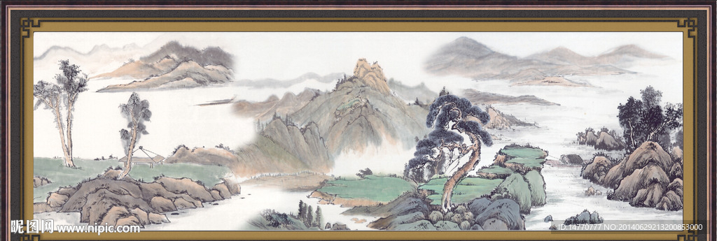 国画山水