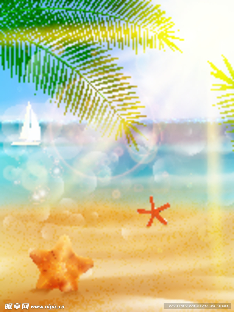 夏日背景