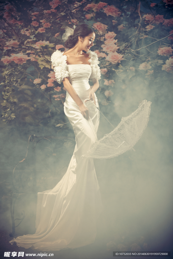 个性婚纱照 婚纱照