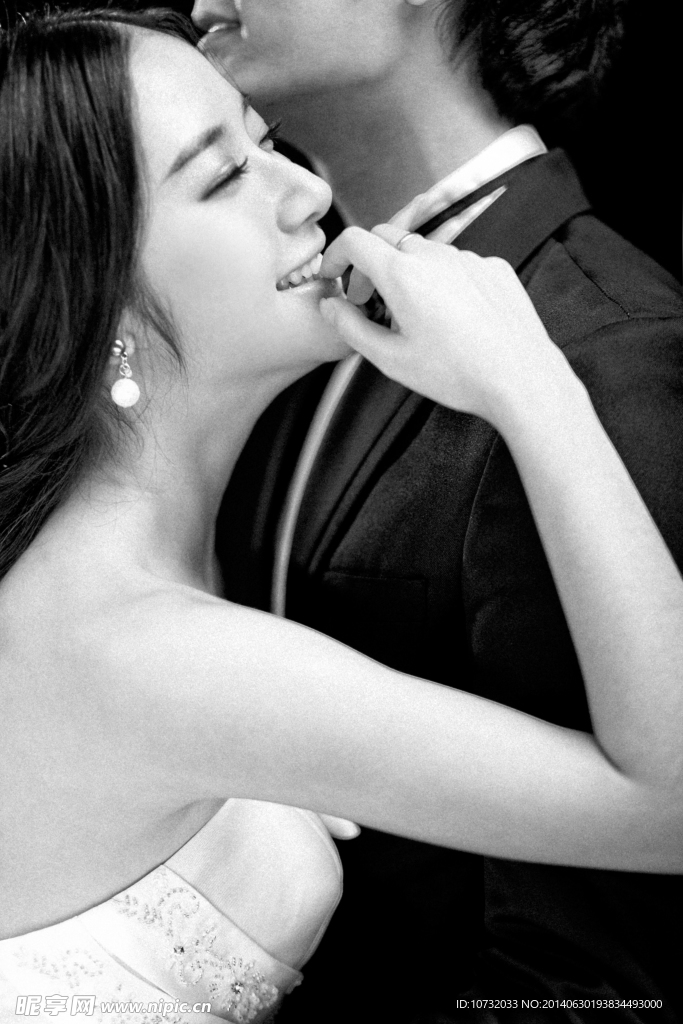 个性婚纱照 婚纱照