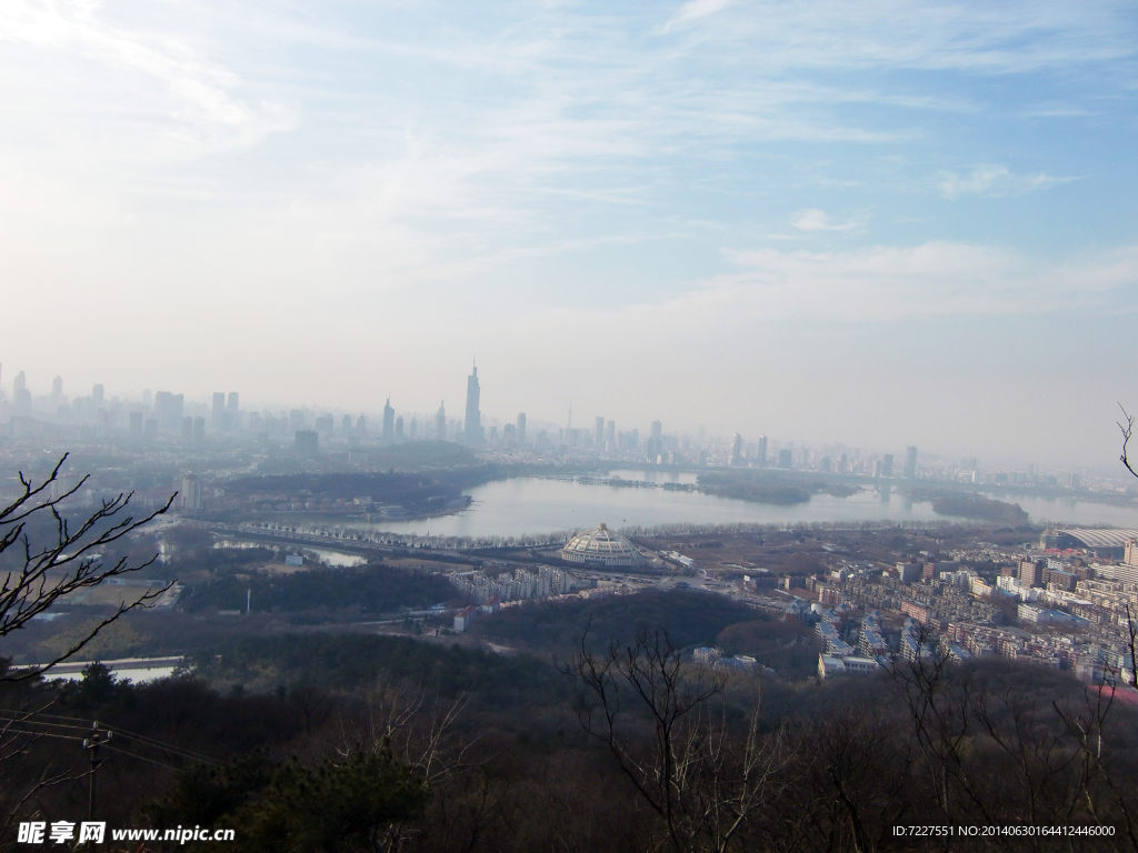 风景 蓝天 城市远景