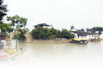 河道 水 摄影 小镇