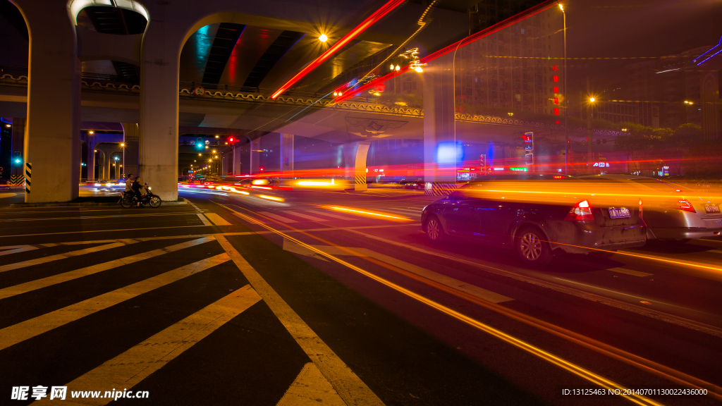 二环路夜景