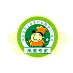 蒸煮专家 大米卡通