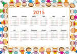 2015年日历