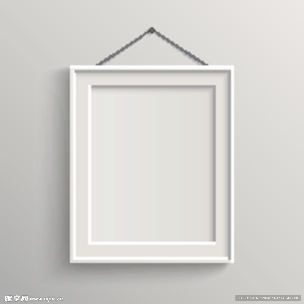 白色相框
