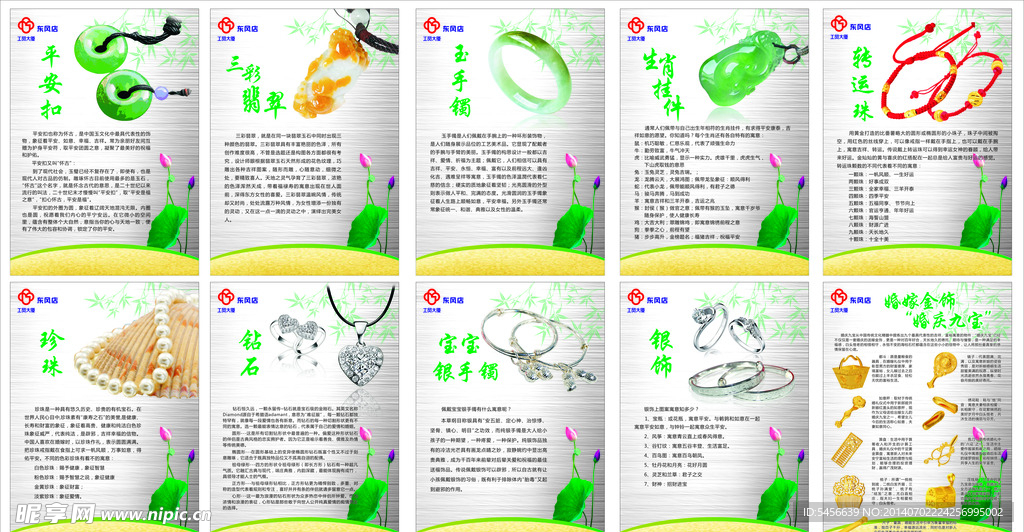 东风商场十大玉器宣传