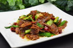 大蒜炒腊香肠