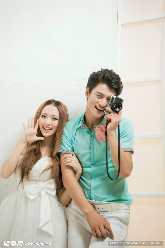 个性婚纱照 婚纱照