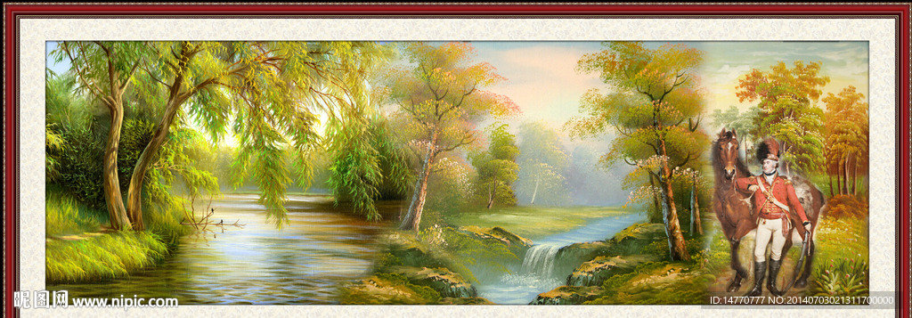 油画风景
