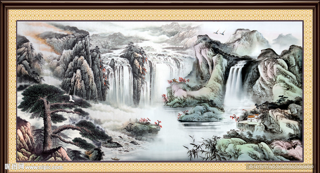 国画山水