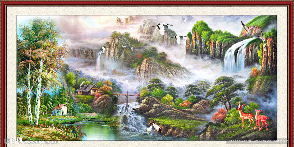 风景油画