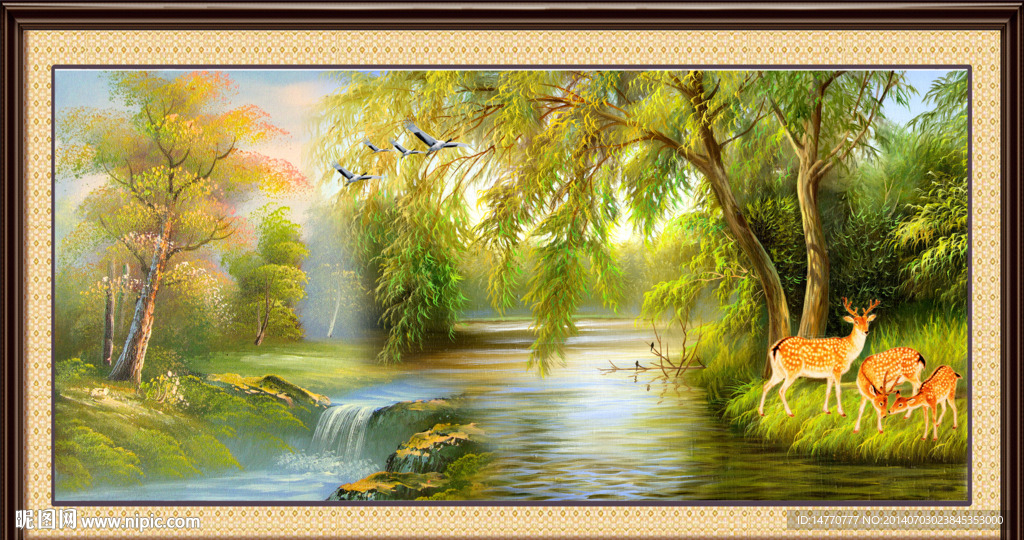 风景油画