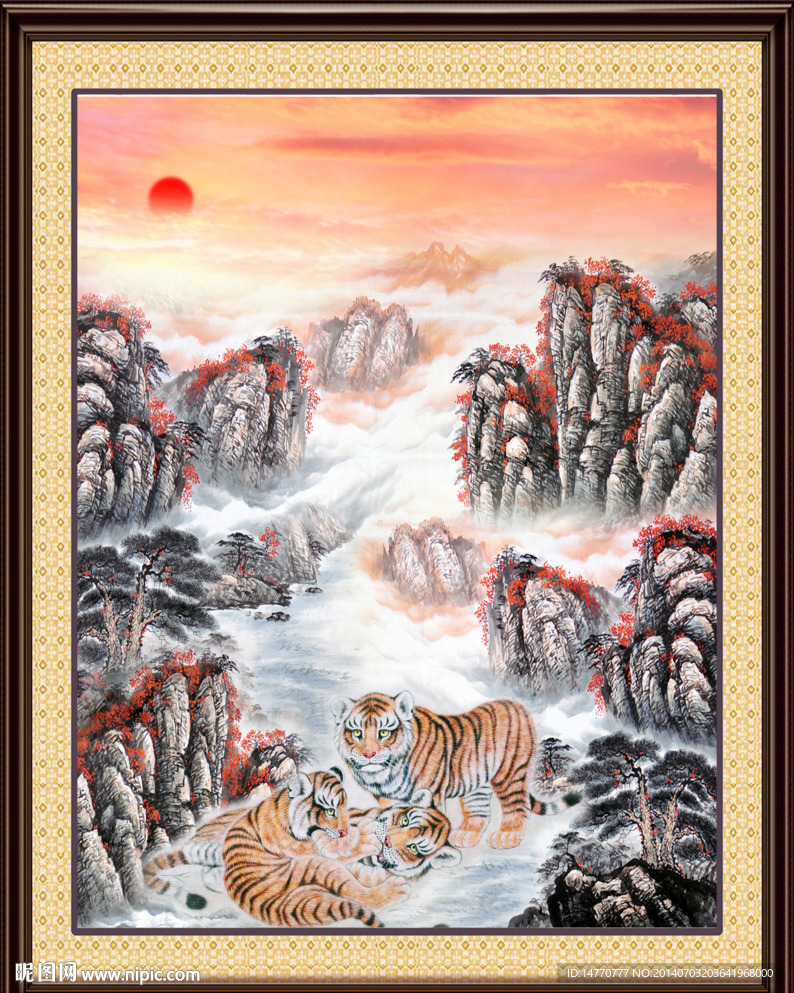 国画山水