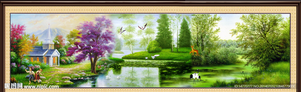风景油画