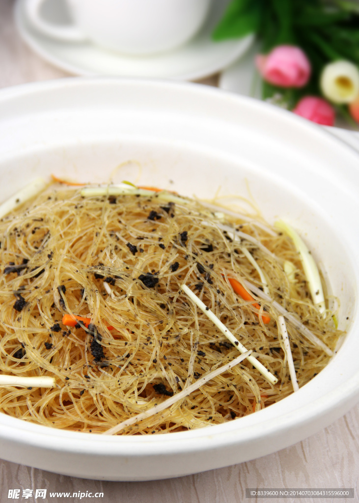 黑松露炒粉丝