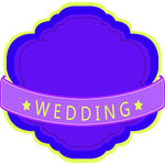 wedding牌