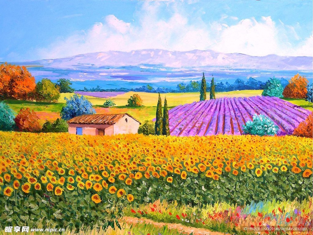 风景油画