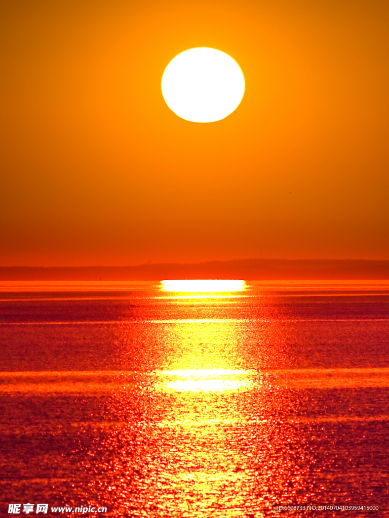 海边夕阳风光