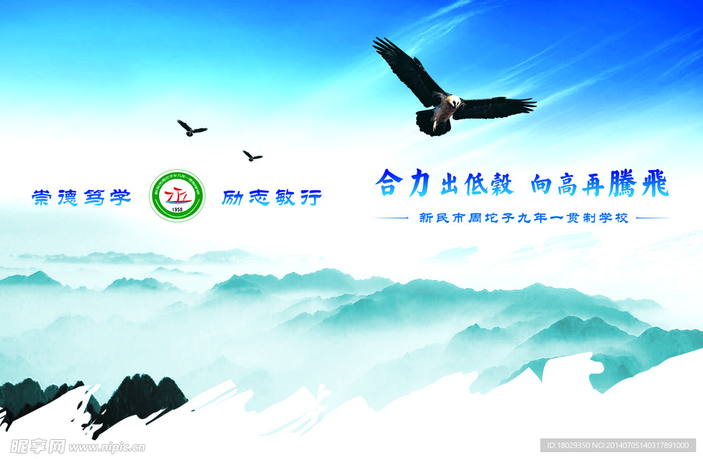 中学宣传册