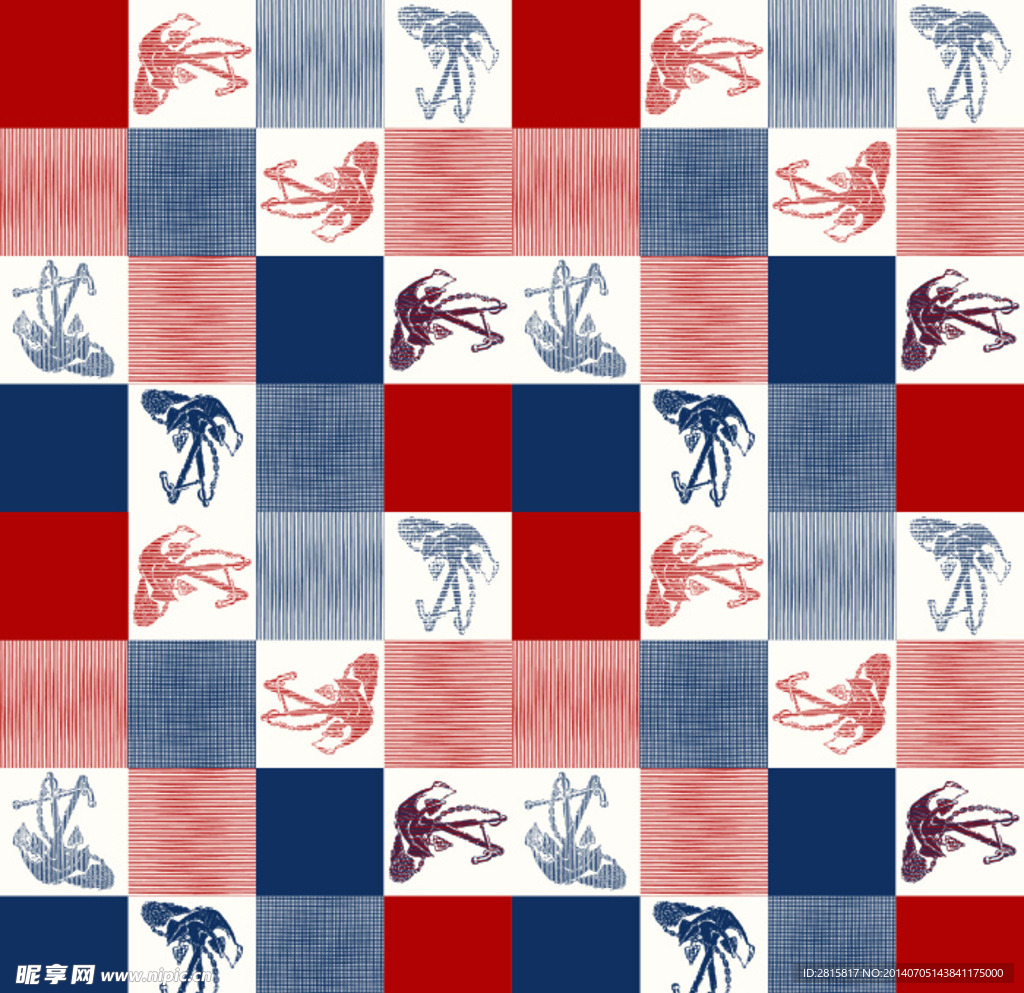 格子印花