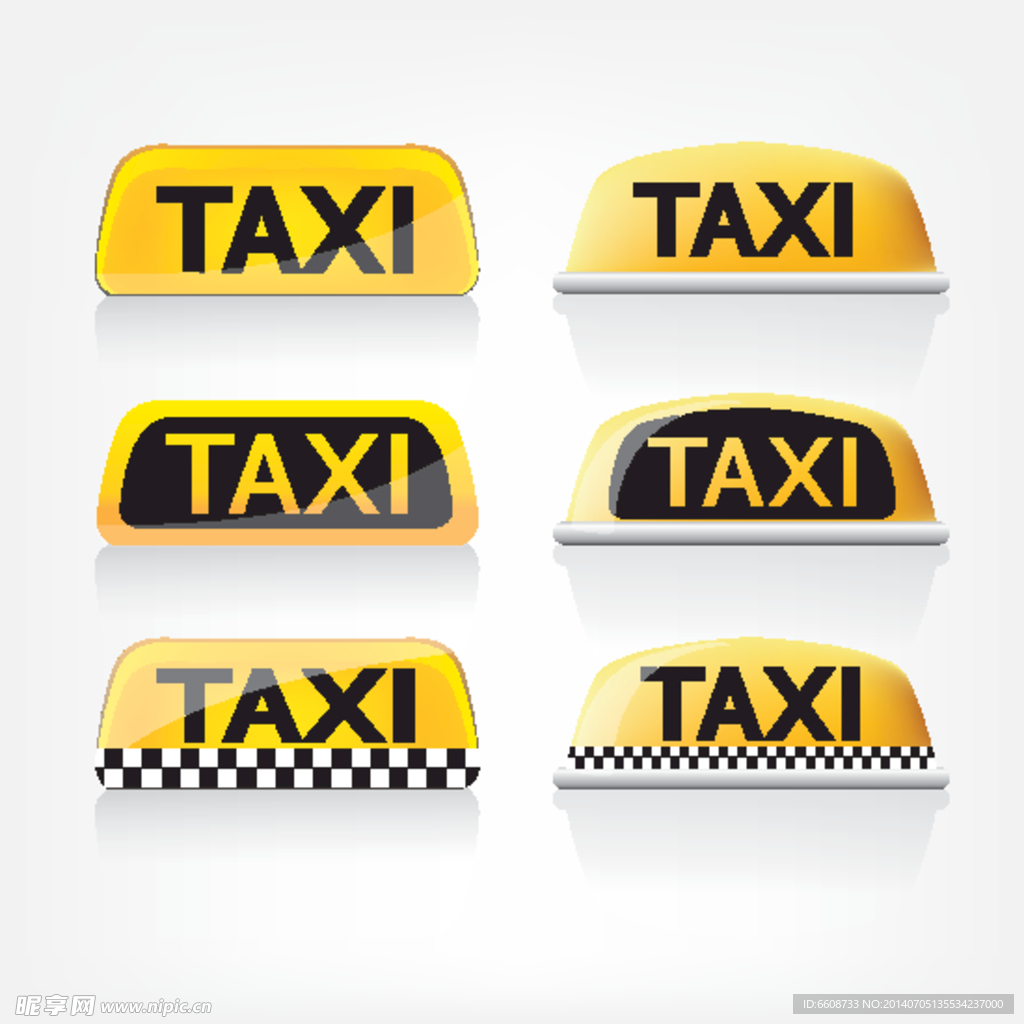 出租车标识设计图__公共标识标志_标志图标_设计图库_昵图网nipic.com